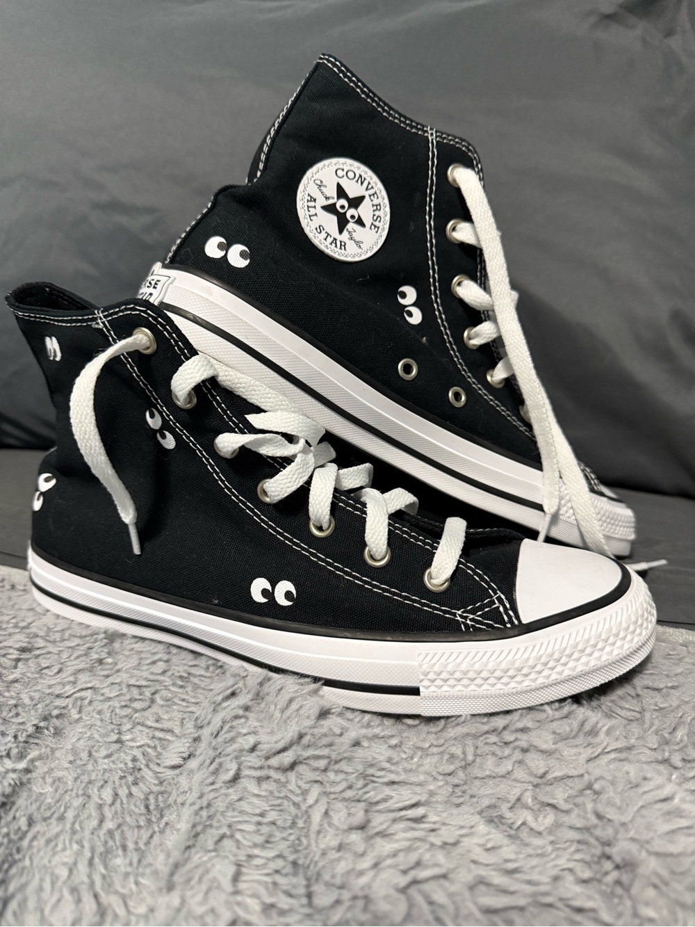 Converse Black & White Chuck Taylor High Top Sneakers